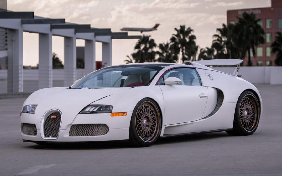 Bugatti Veyron 16.4 by Boden Autohaus on HRE Wheels (501 in Frozen Stone Bronze) '2018